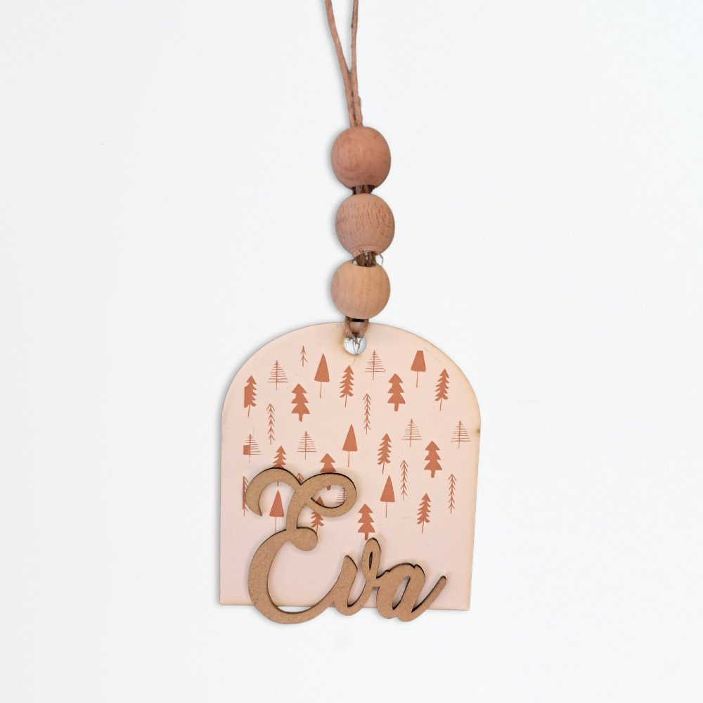 Personalized Name 
Trees Ornament