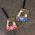 Personalized Christmas 
Car Ornament