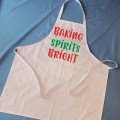 Personalized Christmas 
Apron: Spirits Bright