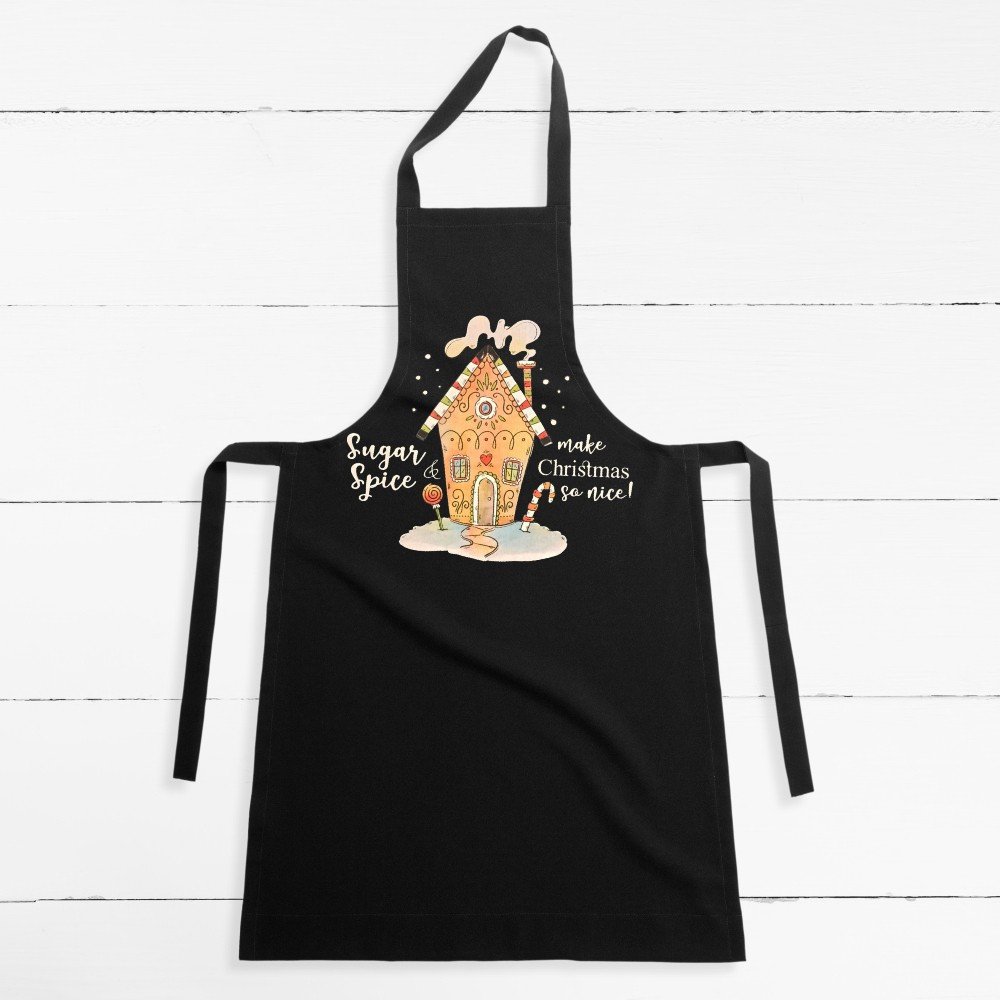 Personalized Christmas 
Apron: Sugar & Spice