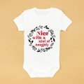 Personalized Christmas 
Onesie: Naughty & Nice