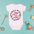 Personalized Christmas 
Onesie: Naughty & Nice
