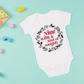 Personalized Christmas 
Onesie: Naughty & Nice
