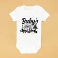 Personalized Baby's 1st 
Christmas Onesie