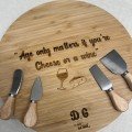 Customized Cheese Board 
with Knives Set