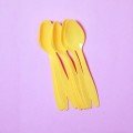 Yellow Ice Cream Paper 
Tableware Party Set