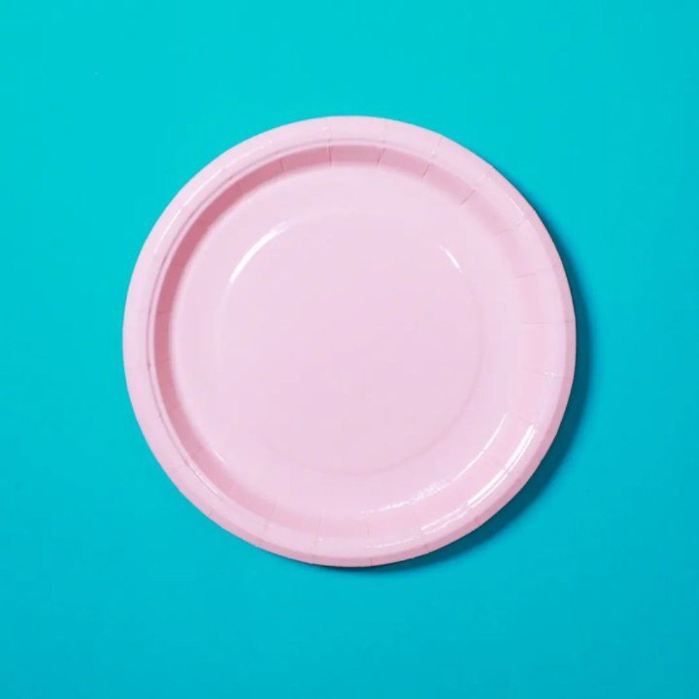 Pink Ice Cream Paper 
Tableware Party Set