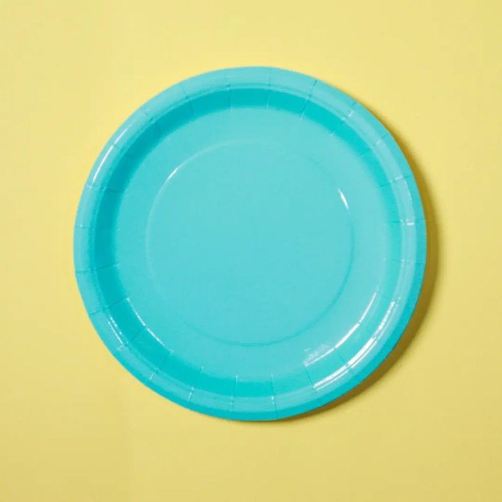 Blue Ice Cream Paper 
Tableware Party Set