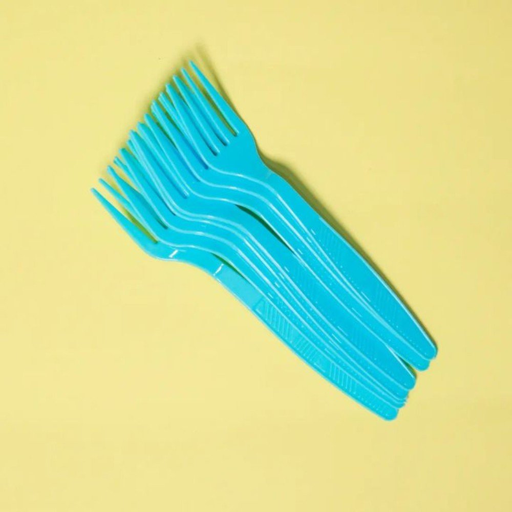 Blue Ice Cream Paper 
Tableware Party Set