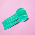 Green Ice Cream Paper 
Tableware Party Set