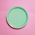 Green Ice Cream Paper 
Tableware Party Set