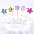Multicolored Stars 
Cake Topper