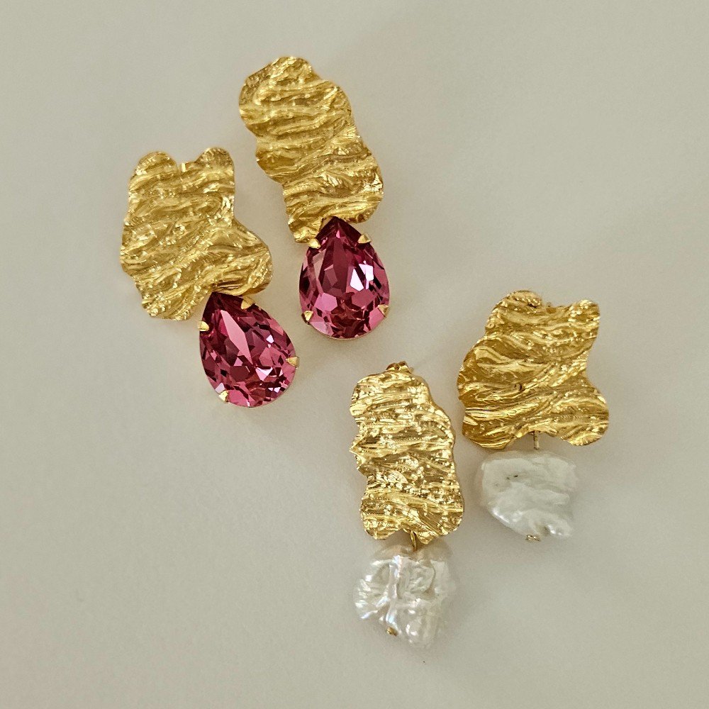 Sahara 
Crystal Earrings