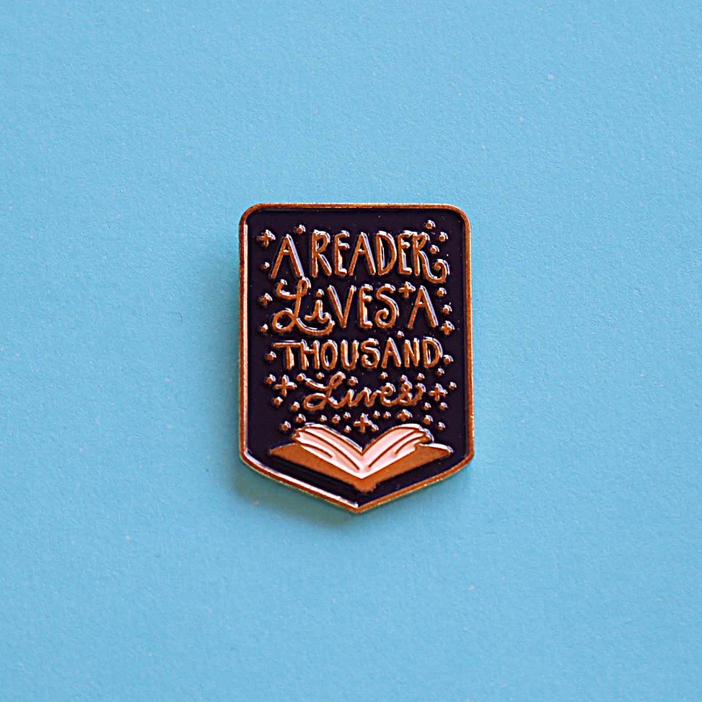 Reader Lives 
1000 Lives Pin