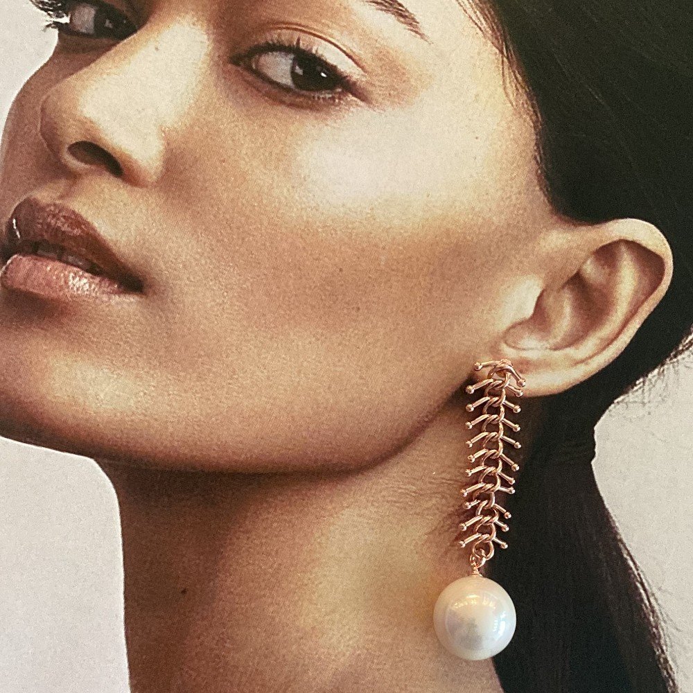 Long Pearl 
Drop Earrings