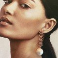 Long Pearl 
Drop Earrings