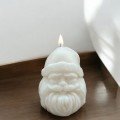 Christmas Santa 
Head Candle