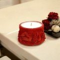 Christmas Village 
Red Candle