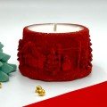 Christmas Village 
Red Candle