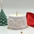Christmas Village 
White Candle