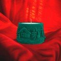 Christmas Village 
Green Candle
