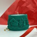 Christmas Village 
Green Candle