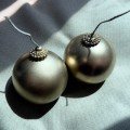 Big Golden 
Christmas Ball Candle