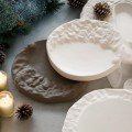 Christmas Santa 
Ceramic Tray