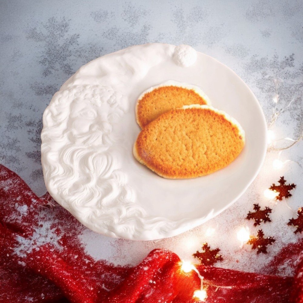 Christmas Santa 
Ceramic Tray