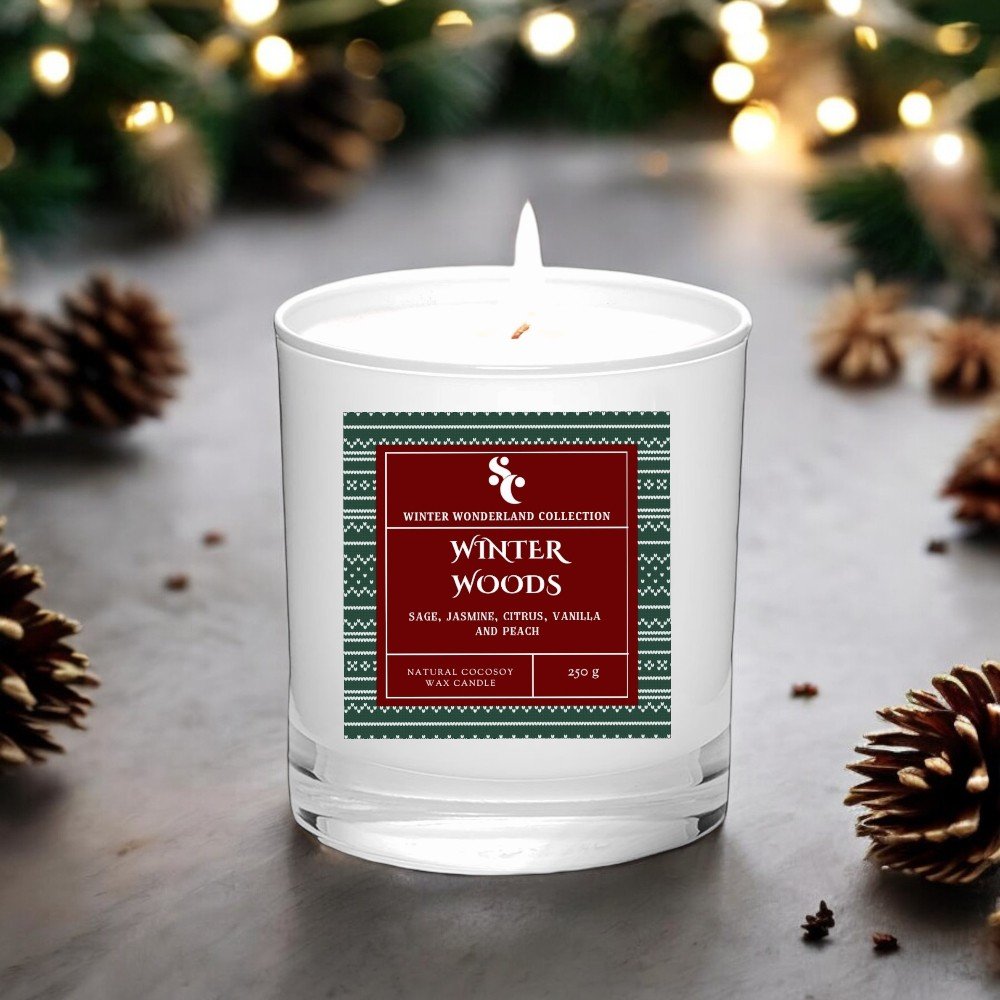 Winter Woods 
Christmas Scented Candle