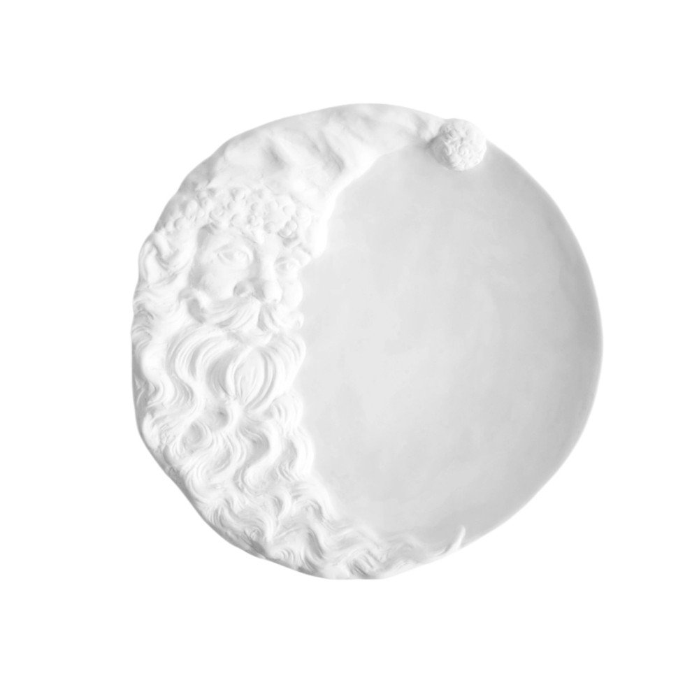 Christmas Santa 
Ceramic Tray