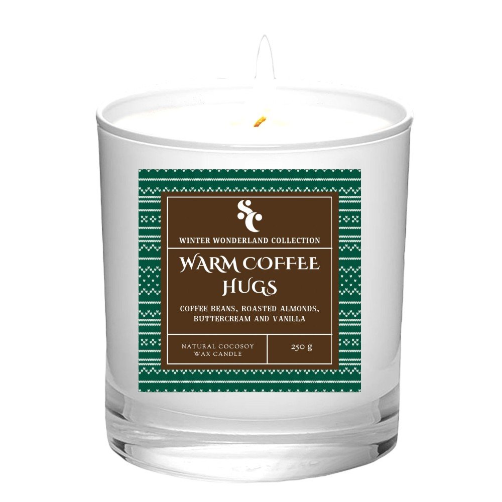 Warm Coffee Hugs Christmas Scented Candle