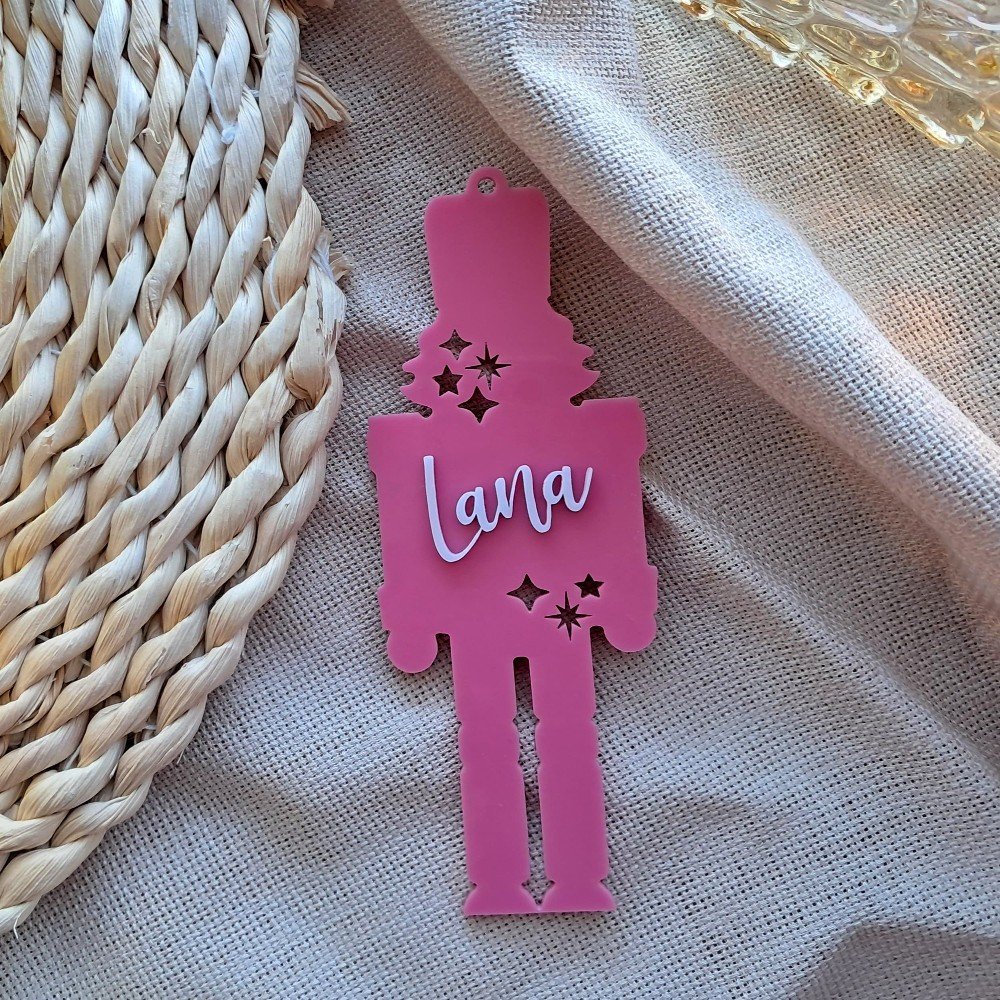 Personalized 
Nutcracker Ornament