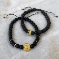 Set of 2 Regal 
Midnight Bracelets