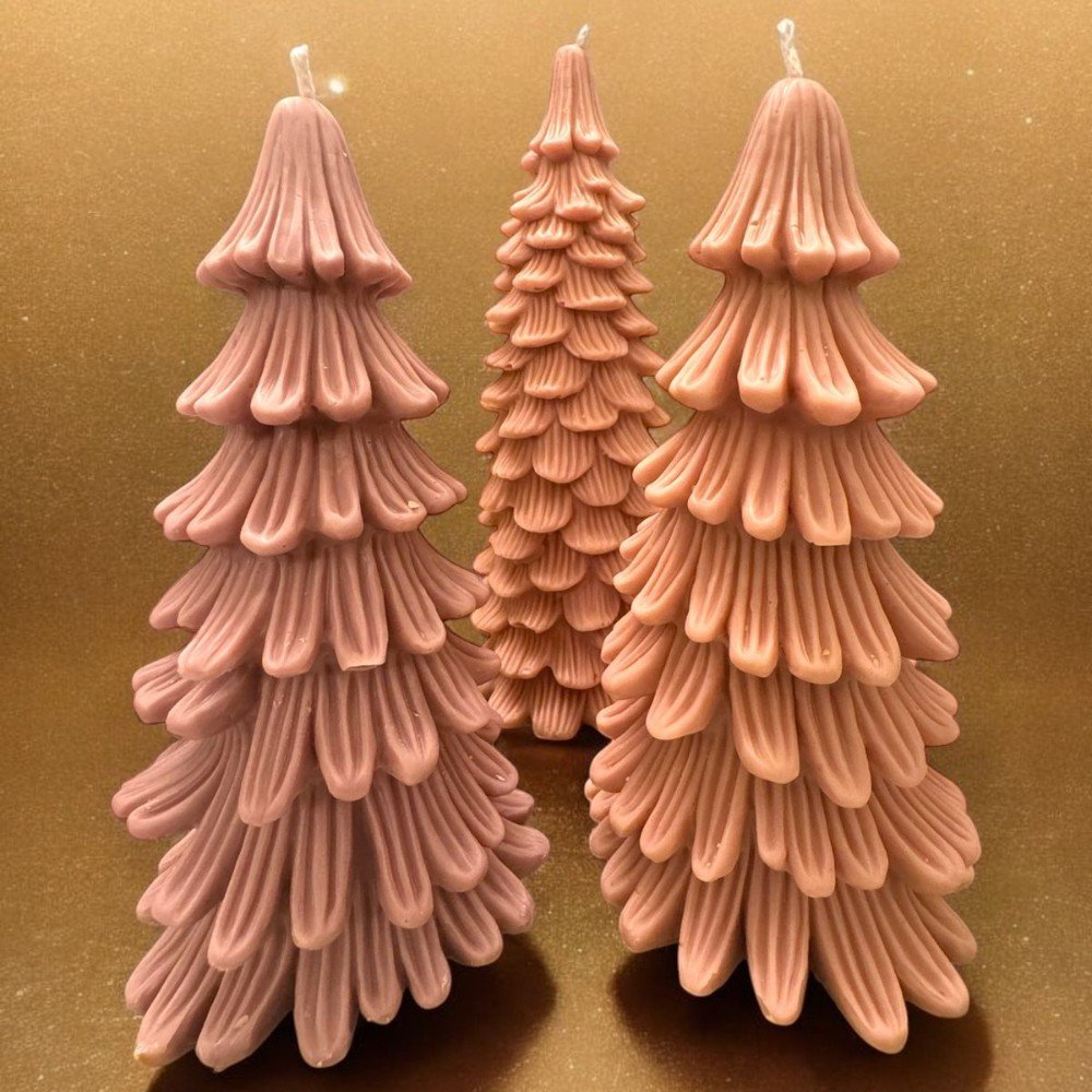 Christmas Trees 
Candles Set of 3