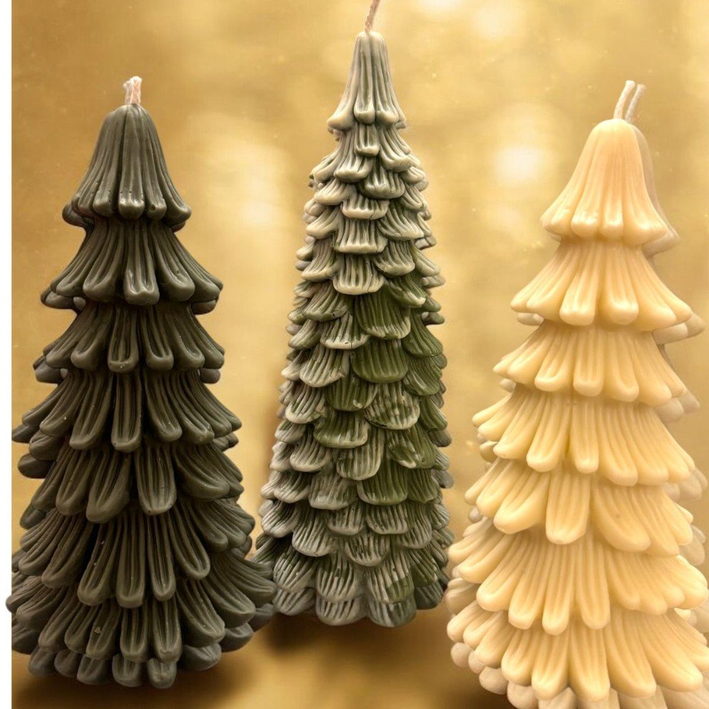 Christmas Trees 
Candles Set of 3