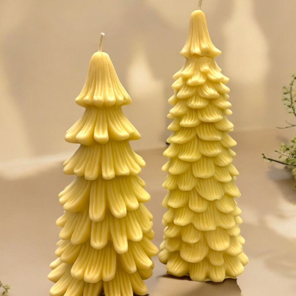 Christmas Trees 
Candles Set of 2