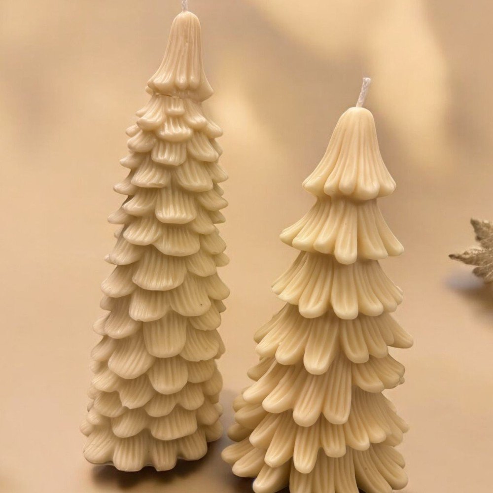 Christmas Tree 
Leaf Candle