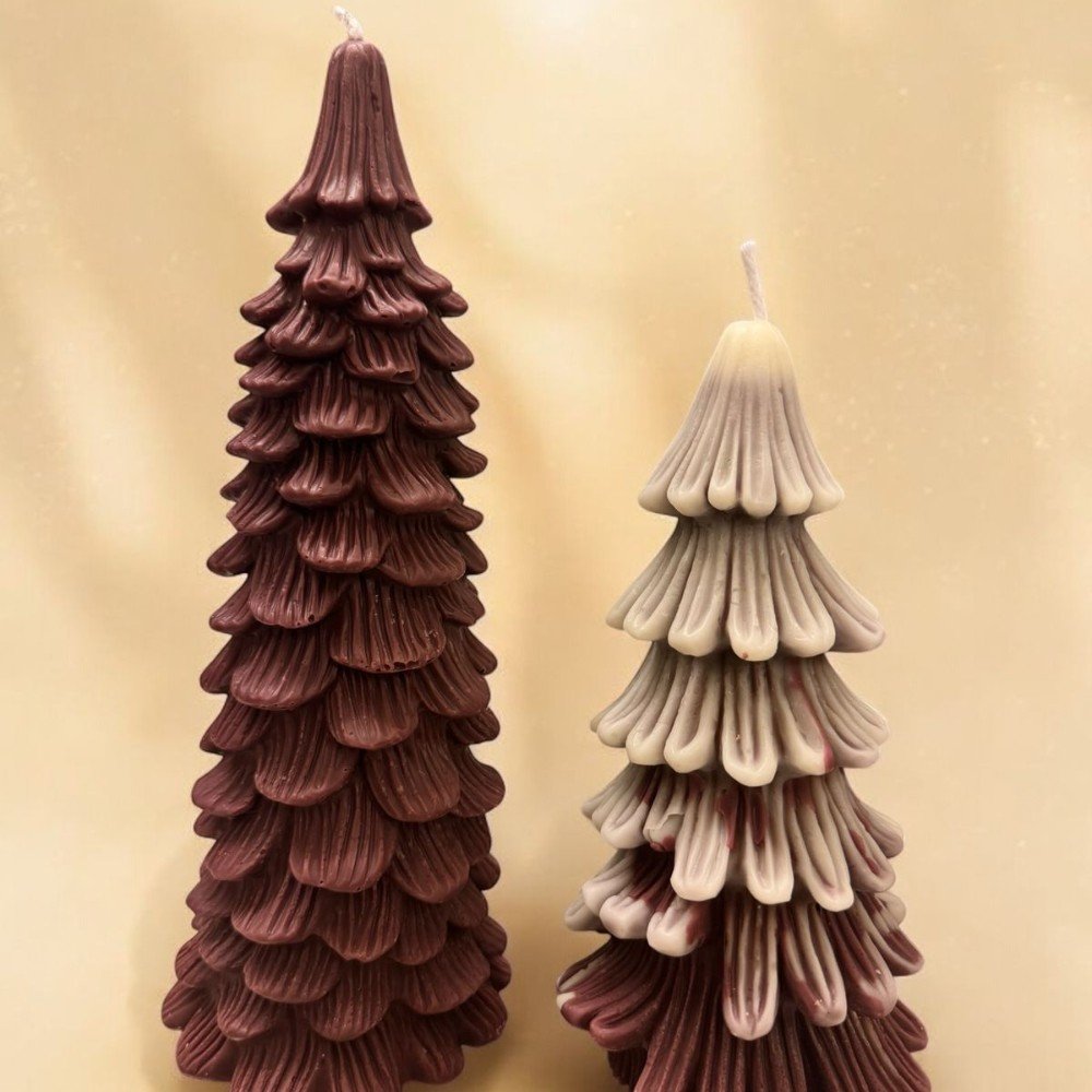 Christmas Tree 
Leaf Candle