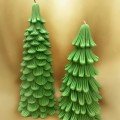 Christmas Tree 
Leaf Candle