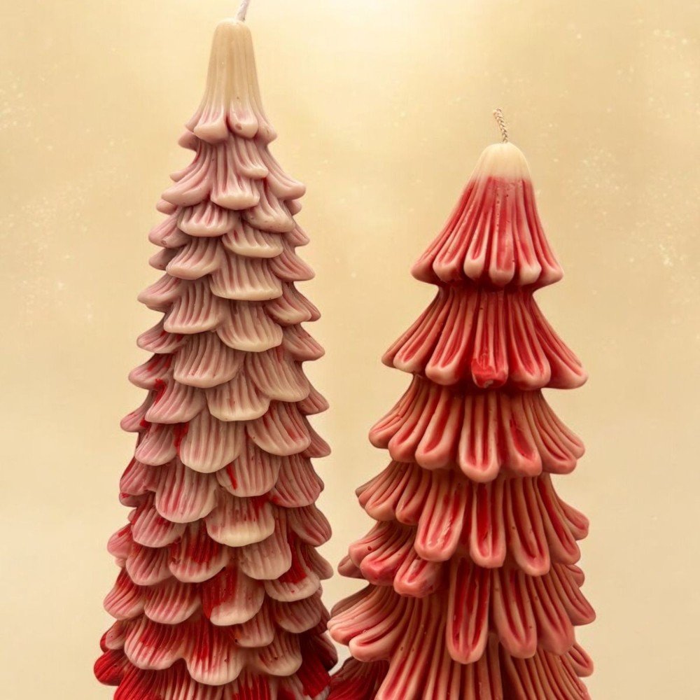 Christmas Tree 
Leaf Candle
