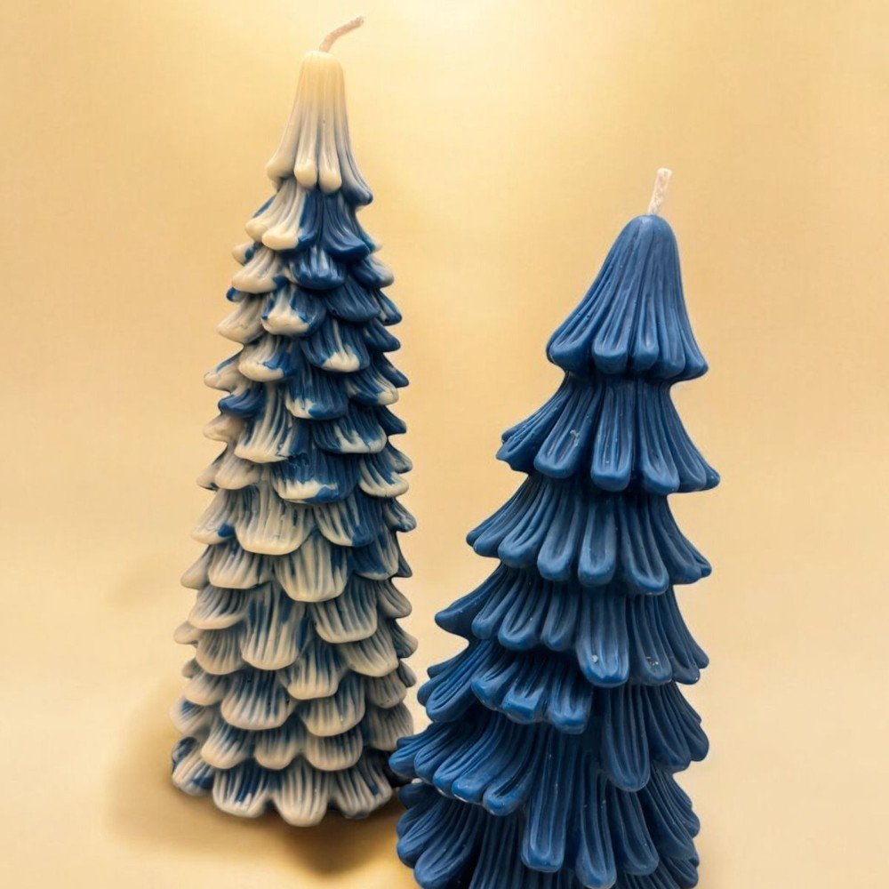Christmas Tree 
Leaf Candle