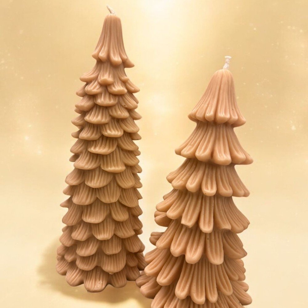 Christmas Tree 
Leaf Candle