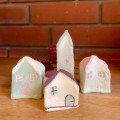 Handmade miniature clay village figurines – Design 2