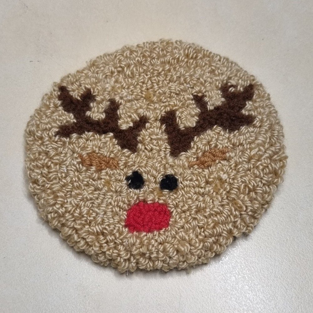 Reindeer Mug 
Rug Coaster