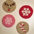 Reindeer Mug 
Rug Coaster