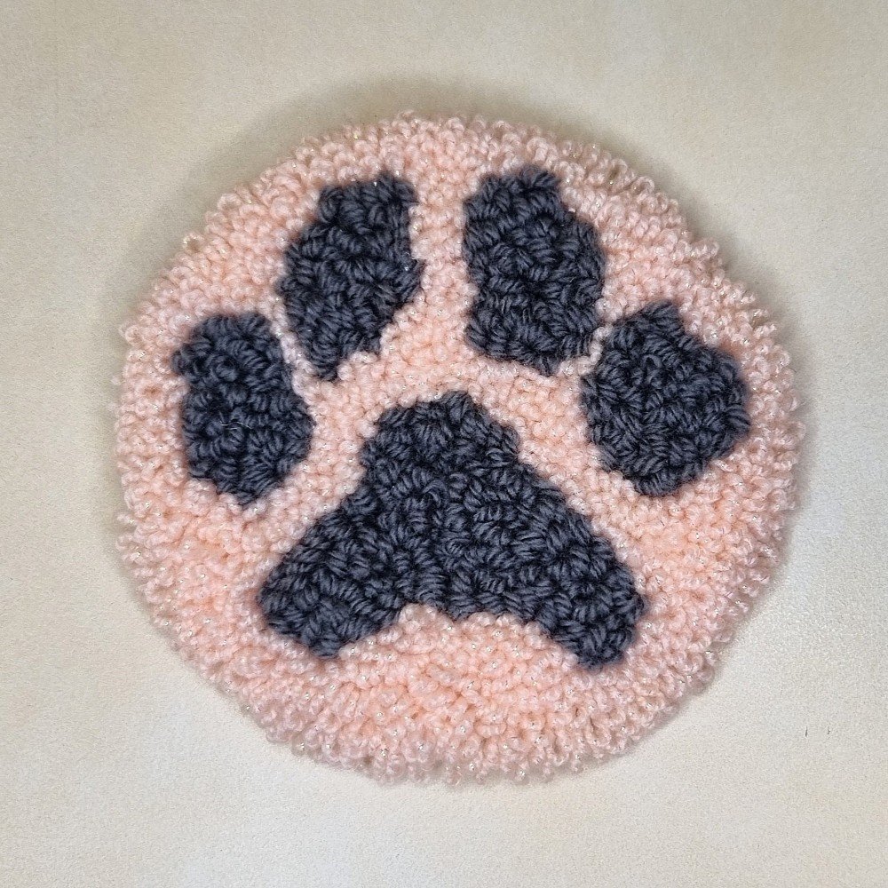 Paw Mug 
Rug Coaster