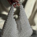 Pearls 
Beaded Bag