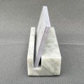 White Italian Marble 
Business Cards Holder