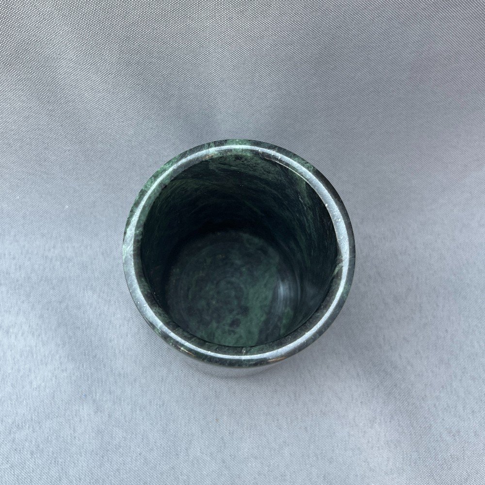 Green Italian 
Marble Pen Holder